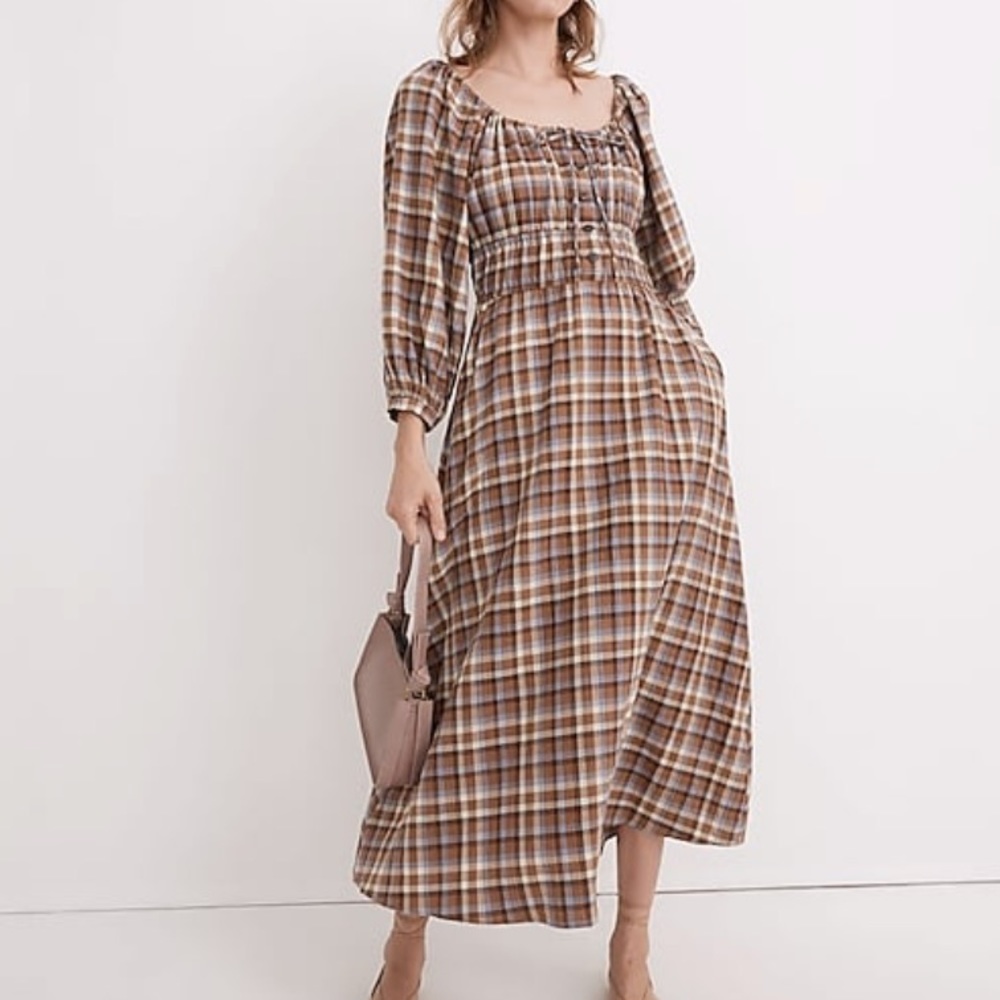 Madewell Gauze Sophia Midi Dress